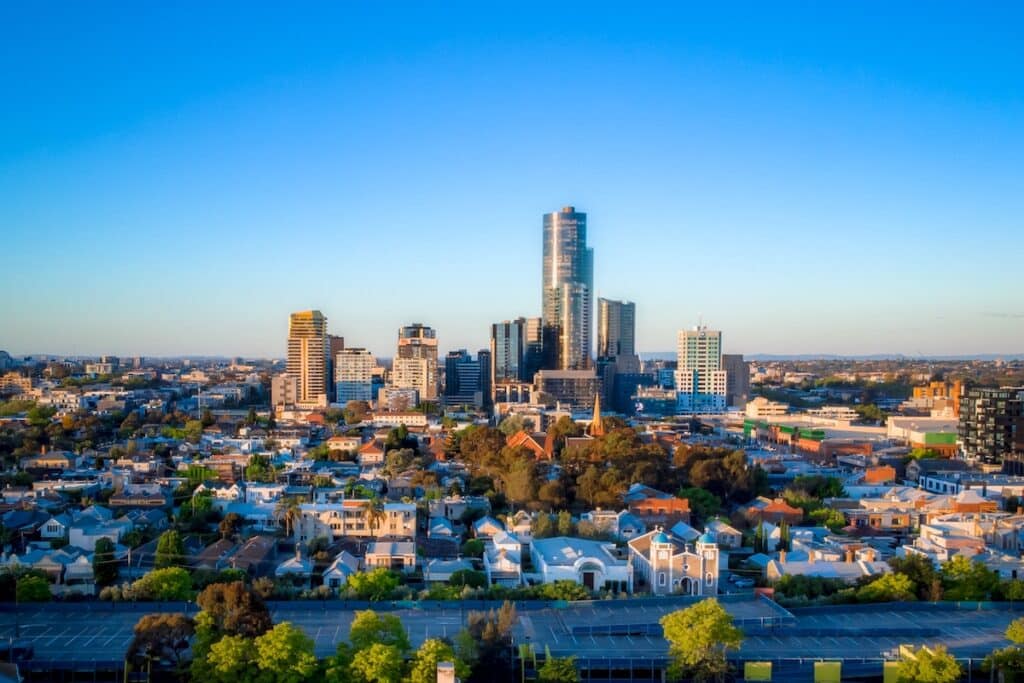 darwin cbd skyline