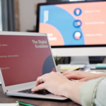 digital marketing strategy on laptop computer